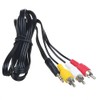PKPOWER 5ft AV A/V Audio Video HD TV Cable Cord
