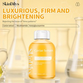 SkinDilys Australian Brand Caviar Face Serum 30ml / Anti-Wrinkle, Brightens and Firms, Hydrates, Smooths Fine Lines, Evens Skin Tone, and Boosts Radiance for a Youthful, Healthy-Looking Complexion