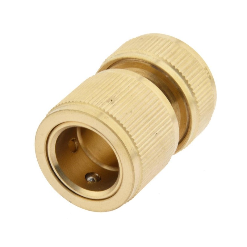 Brass Coupling Box with Hose Connection 13 (1/2 Inch) mm,