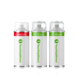 TouchUpDirect G1W/WA140X White Frost Tricoat Compatible With Buick Exact Match Touch Up Paint Aerosol - Essential Kit