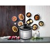 0.65-qt mini Round Slow Cooker, Fondue Melting Pot Warmer with
