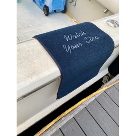 Cape Marine Gunwale Covers - Watch Your Step (Medium) 18x38