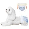 Ambreview Dog Diapers Female, Disposable Pulled Up Dog Diaper with