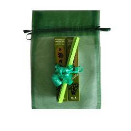 TRIMONTIUM 98711 Nippon Kodo Morning Star japanische Räucherstäbchen Duopack, 2 x 50 Stück Grüner Tee/Green Tea, normal, 100