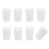 PATIKIL Tapered Shaped Solid Silicon Stopper, 3/4" Tube Rubber Stoppers