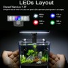 Ahareef 5W Clip-On LED Aquarium Light, Full Spectrum Fish Tank