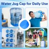 Gofriipai Upgraded 3 and 5 Gallon Water Jug Cap, Silicone