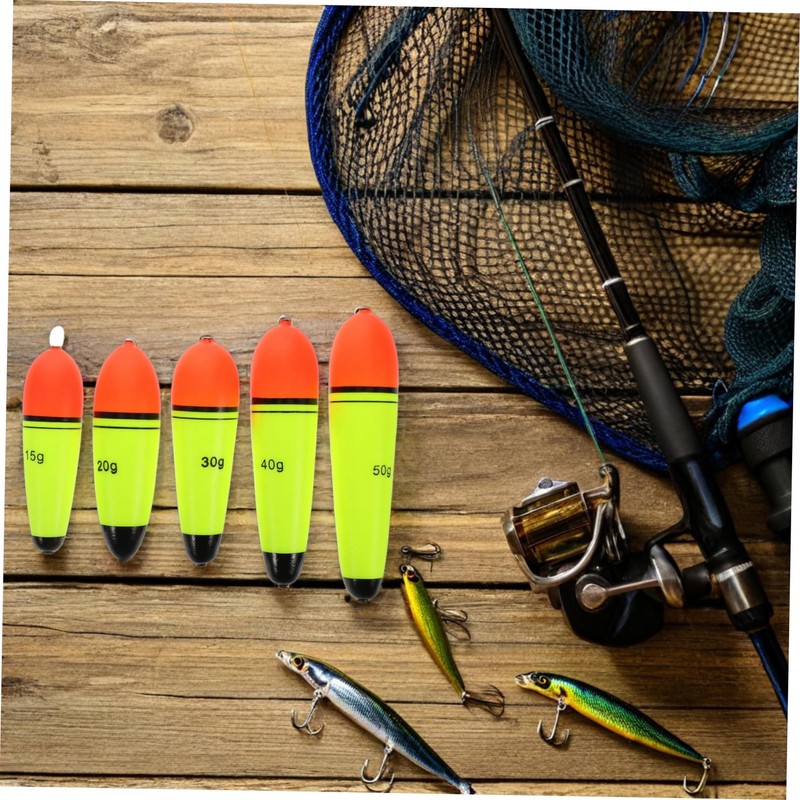 KOMBIUDA Fishing Buoy Small Fishing Floats Tackle for Lakes Rivers