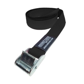 SECURE IT QUICK Correas y hebillas – Correas de amarre de carga – Correas de amarre de 1 pulgada de ancho (cámara de 48 pulgadas, paquete de 4 unidades, negro)