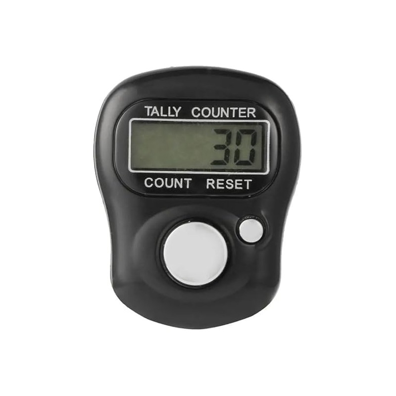 Digit LCD Electronic Finger Counter Hand Tally- Mechanical Manual Clicker-Knitting