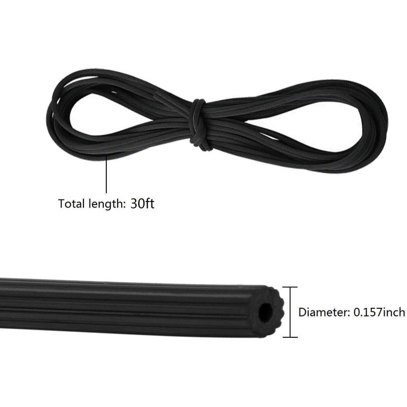 Screen Repair Kit for Windows or Doors Adjustable Fiberglass Screens