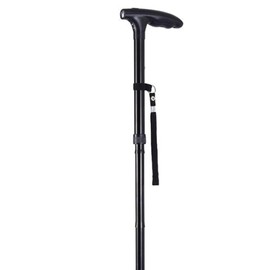 Gima 43045 Stick with Suction Cups and LED Light, Black