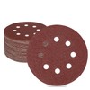 5 Inch 8 Holes Sanding Disc 40 Grit, 50 PCS