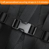 BEYOURD Buckles and Straps Set 1": 6 Yards of Thick
