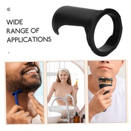 NOLITOY 3pcs Shaving Brush Stand Razor Holder Shaver Razor Organizer Modern Bathroom Accessory Easy to Maintain