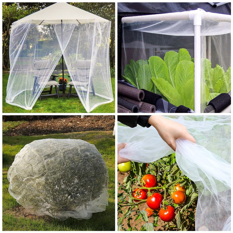 10 X 50FT Garden Mesh Netting Barrier,Fruit Tree Plant Netting