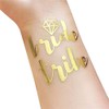 Hen Party Gold & Silver Foil Variety Tattoo Pack