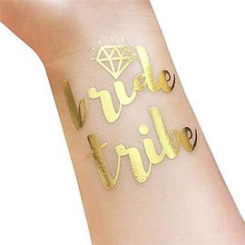 Hen Party Gold & Silver Foil Variety Tattoo Pack