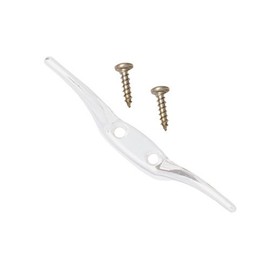 Eder Flag Flagpole Cleat CLC 4.5 Inch White Cast