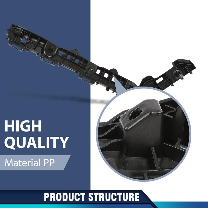 PIT66 Rear Bumper Retainer Driver Side Compatible with Toyota Corolla