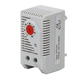 0-60 Thermostatic Switch, Plastic and Electronics, Adjustable Electrical Component, Digital Mechanical Temperature Controller Switch, Red Button