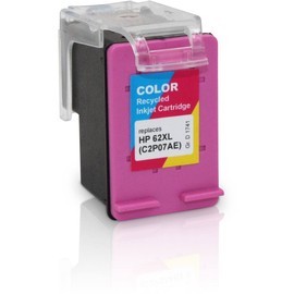 Mipuu Ink compatible with HP 62XL C2P07AE Color for HP Envy 5540 5542 5543 5544 5545 5640 5660 7640 7645 OfficeJet 200 5740 5742 5744 5746 8040 8045 10