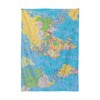 JUMBEAR World Map Painting Tablecloth Rectangle Polyester Table Cloth Large
