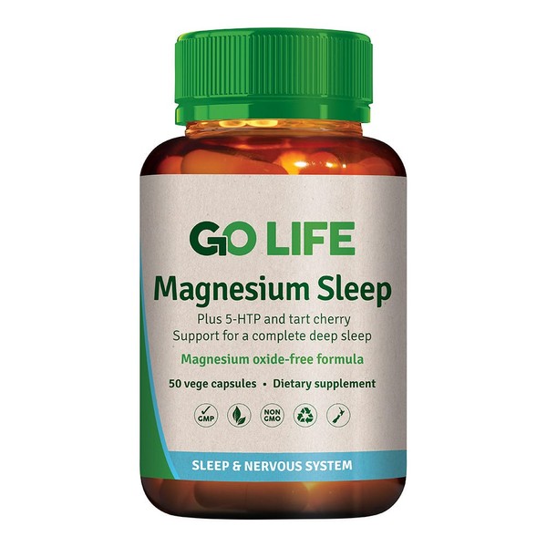 GO LIFE Magnesium Sleep - 100 Capsules