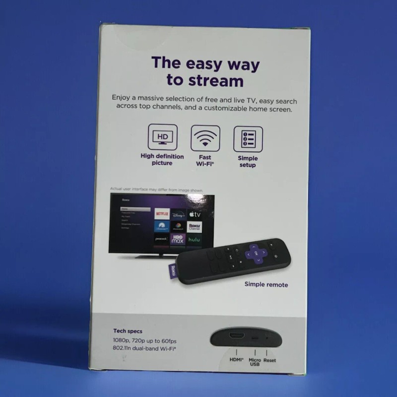 Roku Express HD Streaming Media Player (3930X)