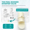 85002600 Pool Skimmer Diverter Valve for Pentair Inground Pool Diverter