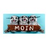 Souvenir Magnet Moin Seal Seal Seal 9.5 x 4.5 x