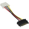 DeLOCK 60115 - Powercable SATA 15pin -> - Molex 4pin