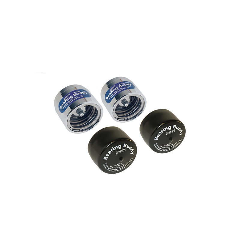 Bearing Buddy Chrome Bearing Protectors (1.980) With Bras for Boat