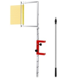 Saysurey Wall Mounted Vertical Jump Measurement Tool, 2.29-3.92ft Adjustable Height Vertical Jump Tester, Sport Vertical Jumping Training Equipment for Basketball Volleyball Trainer