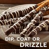 GHIRARDELLI Dark Chocolate Flavored Melting Wafers, 10 oz Bag –