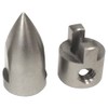 Hot Racing SPN05PN Ss Conical Bullet M4 Prop Nut &