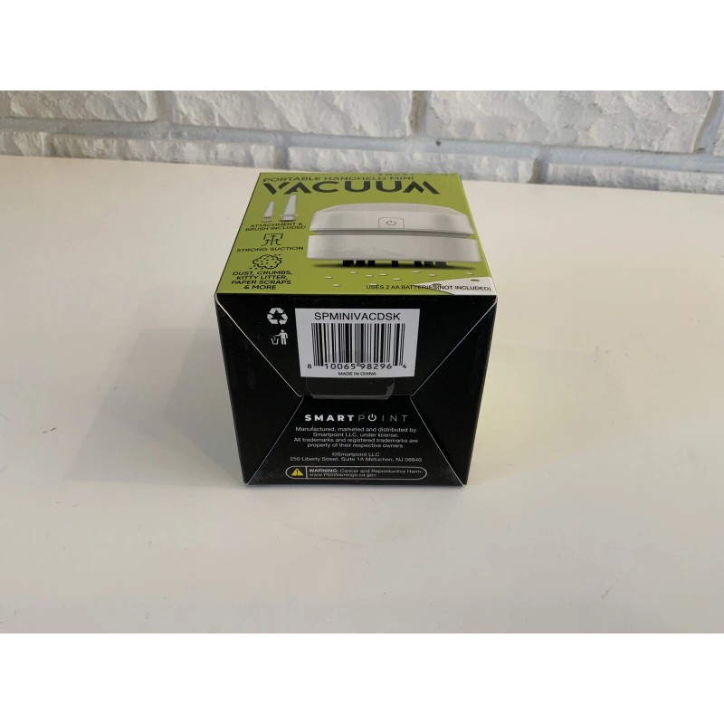 Smart Point Portable Handheld Mini Vacuum for Keyboard W/attachment &