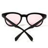 What Say Boston Frame Color Lens Sunglasses with Asian Fit