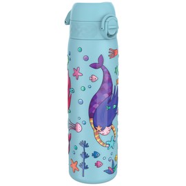 Ion8 Borraccia Inox Leggero, 600ml, Non Isolato, a Prova di Perdite, Facile da Aprire, Serratura Sicura, Lavabile in Lavastoviglie, Adatta a Portabicchieri, Durevole, Sirene