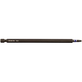 Irwin Tools 1837483 Impact Performance Series Square Recess Power Bit #2, 6"