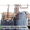 Mr. Pen- Space Saving Hangers for Clothes, 8 Pack, Mahogany