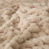 HOMRITAR Baby Blanket for Unisex 3D Jacquard Fluffy Fuzzy Toddler