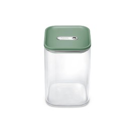 Caraway 4qt Glass Airtight Food Storage Container with Lid – Non-Toxic, BPA-Free Kitchen Storage Container – Stackable, Space-Saving Airtight Container for Dry Goods and More - Sage