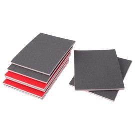 TUCKBOLD 8 Stück 5,51 x 4,33 Zoll P600 Schleifschwamm Feine Schleifpads Waschbar für Metall Holz Trockenbauwände Felsen Autolack Kunststoff DIY 0,2 Zoll