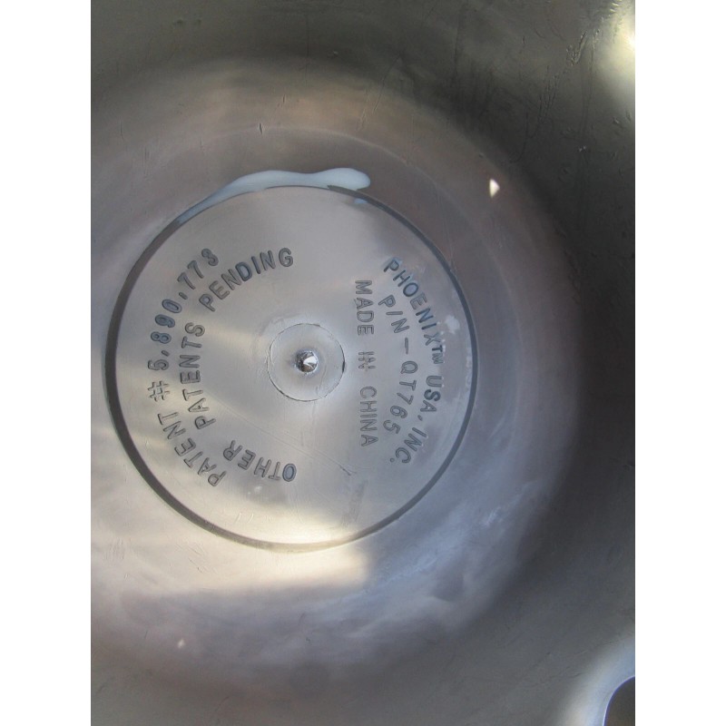 FEATHERLITE 8 Lug 6.5" w/ 7/8" Lug Nut Trailer Chrome