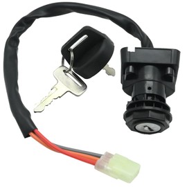 EATAKWARD 3430-040 Ignition Key Switch Replacement for Arctic CAT ATV 250 300 400 500 FIS MRP MAN Replacement for Suzuki LT-Z400Z Quadsport LTZ400Z 2003-2004 Replaces 37110-07G00 37110-05G00