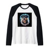 Impressive Rottweiler Raglan Baseball Tee
