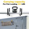 2 Rack Heavy Duty Side Mount Trailer Ladder Rack with