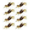 8Pcs Artificial Crab Bait 13cm 33.5g Simulation Crab Soft Lure