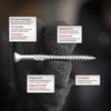 SCREW REBEL Decking Screws ST-FIX Stainless Steel A2 5.0 x